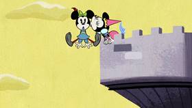 Screenshots from the 2020 Disney Television Animation cartoon The Brave Little Squire