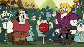 Screenshots from the 2020 Disney Television Animation cartoon The Brave Little Squire