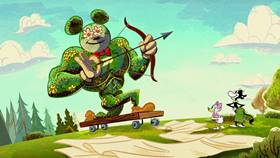 Screenshots from the 2020 Disney Television Animation cartoon An Ordinary Date