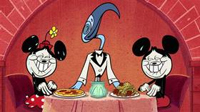 Screenshots from the 2020 Disney Television Animation cartoon An Ordinary Date