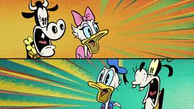 Screenshots from the 2020 Disney Television Animation cartoon An Ordinary Date