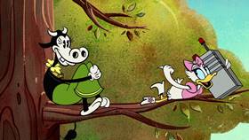 Screenshots from the 2020 Disney Television Animation cartoon An Ordinary Date