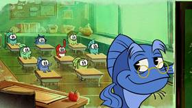 Screenshots from the 2020 Disney Television Animation cartoon School of Fish