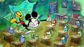 Screenshots from the 2020 Disney Television Animation cartoon School of Fish