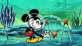 Screenshots from the 2020 Disney Television Animation cartoon School of Fish