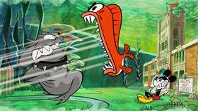 Screenshots from the 2020 Disney Television Animation cartoon School of Fish