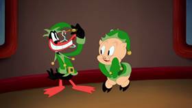 Screenshots from the 2020 Warner Bros. Television cartoon Elf Help