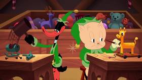 Screenshots from the 2020 Warner Bros. Television cartoon Elf Help