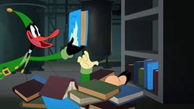 Screenshots from the 2020 Warner Bros. Television cartoon Elf Help