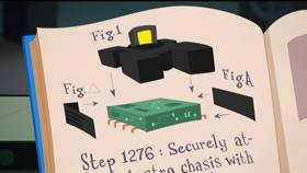 Screenshots from the 2020 Warner Bros. Television cartoon Elf Help