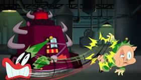 Screenshots from the 2020 Warner Bros. Television cartoon Elf Help