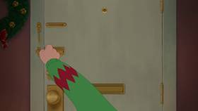 Screenshots from the 2020 Warner Bros. Television cartoon Yuletide Taz