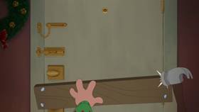 Screenshots from the 2020 Warner Bros. Television cartoon Yuletide Taz