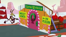 Screenshots from the 2020 Warner Bros. Television cartoon Ho Ho Go!