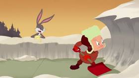 Screenshots from the 2020 Warner Bros. Television cartoon Snow Laughing Matter