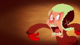 Screenshots from the 2020 Warner Bros. Television cartoon Snow Laughing Matter