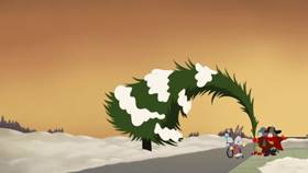 Screenshots from the 2020 Warner Bros. Television cartoon Snow Laughing Matter