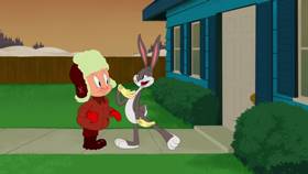 Screenshots from the 2020 Warner Bros. Television cartoon Snow Laughing Matter