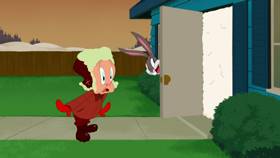 Screenshots from the 2020 Warner Bros. Television cartoon Snow Laughing Matter