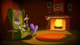 Screenshots from the 2020 Warner Bros. Television cartoon Snow Laughing Matter