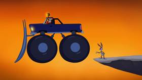 Screenshots from the 2020 Warner Bros. Television cartoon Snow Laughing Matter