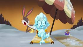 Screenshots from the 2020 Warner Bros. Television cartoon Snow Laughing Matter