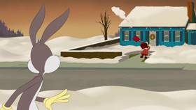 Screenshots from the 2020 Warner Bros. Television cartoon Snow Laughing Matter