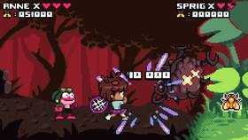 Screenshots from the 2020 Disney Television Animation cartoon 8-bit Theme Song Takeover