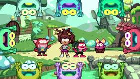 Screenshots from the 2020 Disney Television Animation cartoon 8-bit Theme Song Takeover