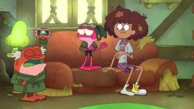 Screenshots from the 2020 Disney Television Animation cartoon 8-bit Theme Song Takeover