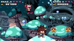 Screenshots from the 2020 Disney Television Animation cartoon 8-bit Theme Song Takeover