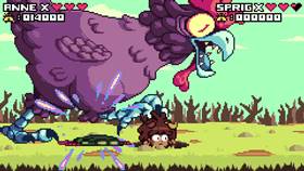 Screenshots from the 2020 Disney Television Animation cartoon 8-bit Theme Song Takeover