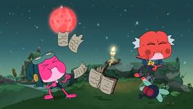 Screenshots from the 2020 Disney Television Animation cartoon Quit Bugging Me