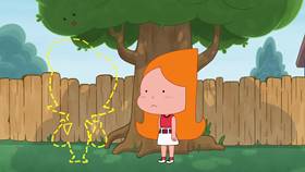 Screenshots from the 2020 Disney Television Animation cartoon Rollercoaster