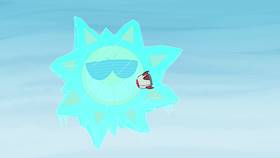 Screenshots from the 2020 Disney Television Animation cartoon Freezinator