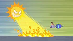 Screenshots from the 2020 Disney Television Animation cartoon Freezinator