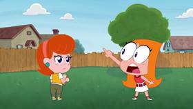 Screenshots from the 2020 Disney Television Animation cartoon Freezinator