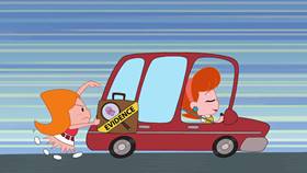 Screenshots from the 2020 Disney Television Animation cartoon Run, Candace, Run