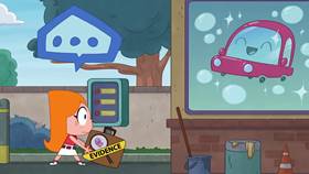 Screenshots from the 2020 Disney Television Animation cartoon Run, Candace, Run
