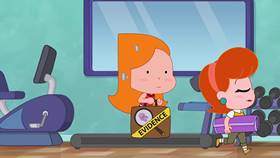 Screenshots from the 2020 Disney Television Animation cartoon Run, Candace, Run