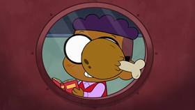 Screenshots from the 2020 Disney Television Animation cartoon Turkey Tussle