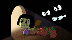 Screenshots from the 2020 Disney Television Animation cartoon Turkey Tussle