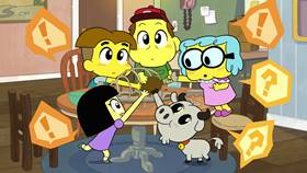 Screenshots from the 2020 Disney Television Animation cartoon Turkey Tussle