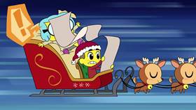 Screenshots from the 2020 Disney Television Animation cartoon Christmas Crashers