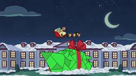 Screenshots from the 2020 Disney Television Animation cartoon Christmas Crashers