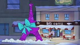 Screenshots from the 2020 Disney Television Animation cartoon Christmas Crashers