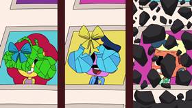 Screenshots from the 2020 Disney Television Animation cartoon Christmas Crashers