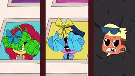 Screenshots from the 2020 Disney Television Animation cartoon Christmas Crashers