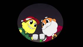 Screenshots from the 2020 Disney Television Animation cartoon Christmas Crashers