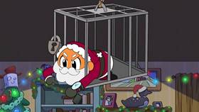 Screenshots from the 2020 Disney Television Animation cartoon Christmas Crashers